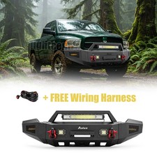 Off-road Front Bumper For 2002 2003 2004 2005 Dodge Ram 1500 Wwinch Plate Kit