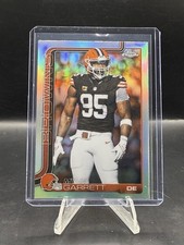 2025 Topps Chrome Myles Garrett Refractor #70 Cleveland Browns 