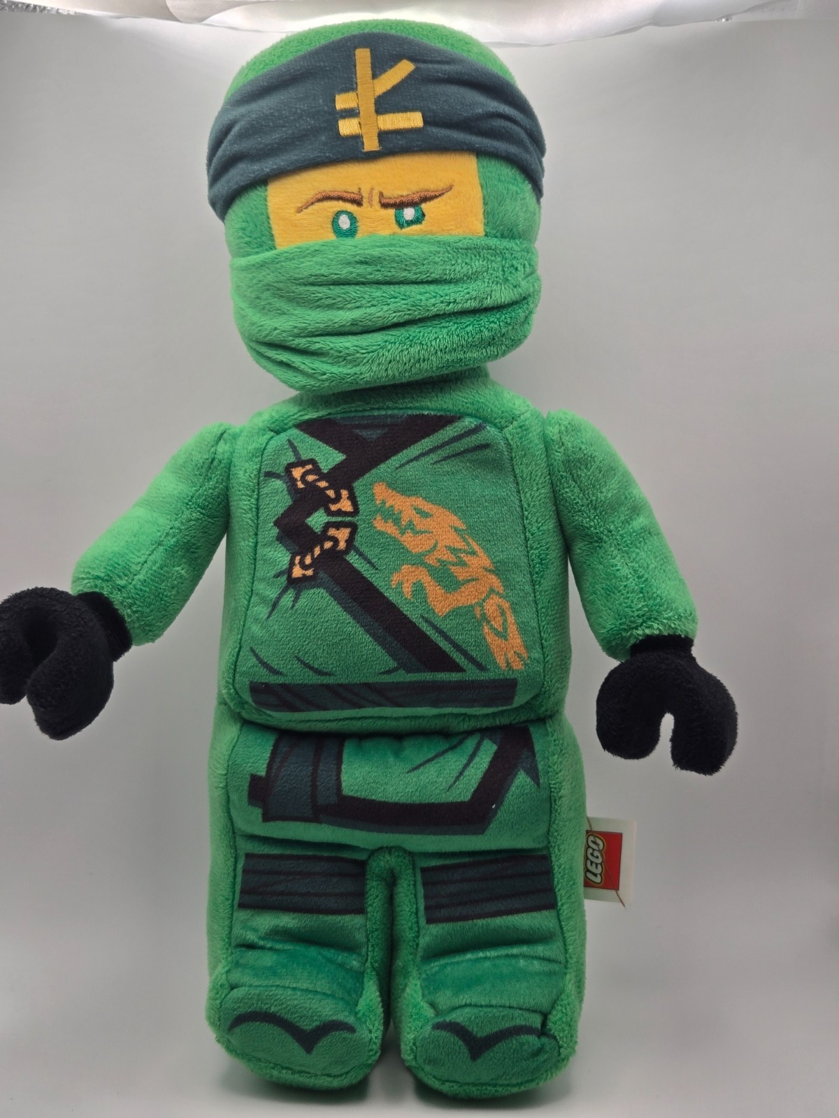 LEGO 🥷 Ninjago 🥷 Lloyd Plush 13" Green Ninja Stuffed T
