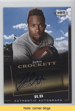 2015 Sage Hit Auto Black John Crockett #A32 Auto READ 0f8