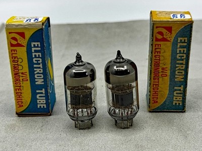 (2) Sovtek Reflector 7025 12AX7WB Preamp Tubes Tests NOS TV-7U
