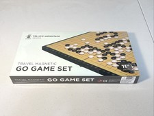 MAGNETIC GO GAME SET   19X19 FOLDING TRAVEL BOARD   STRATEGY GAME