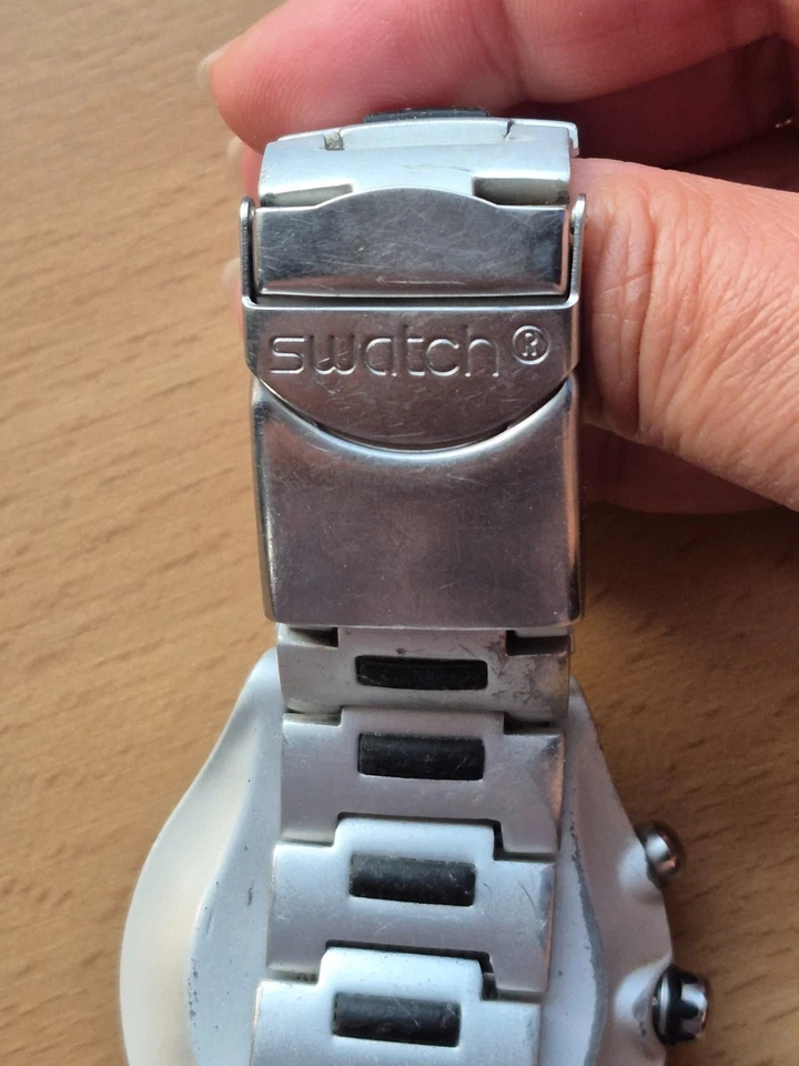 VINTAGE AG 2000 SWATCH IRONY SCUBA SWISS WATCH. New baterry - Image 4 of 4