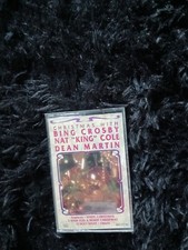 Christmas With Bing Crosby Nat King Cole  Dean Martin Vtg 1991 Cassette Tape