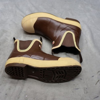XTRATUF Men 11 Rain Boots Brown Deck Waterproof Slip On Fishing Durable Workwear XTRATUF Mens 11 Rain Boots Brown Deck Waterproof Slip  main image 2