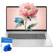 HP Business Laptop 17.3 in 6 cores AMD Ryzen 5 Up To 64GB RAM 2TB SSD Win Pro