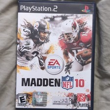 EA SPORTS Madden NFL 10 (2009) PS2 E-Everyone Sports NTSC-U/C Manual