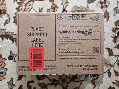 Compleat plant-based tube feeding Formula - 25 pk of 8.45oz - use by 10/23/2026