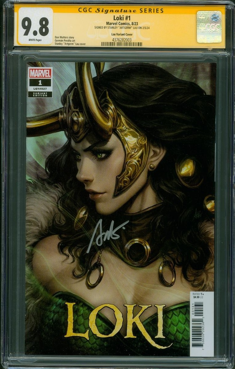 Loki 1 CGC 9.8 SS Artgerm Variant Thor Movie 8/23 | eBay