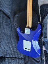 Blue Solid Body 6-String Right-Handed Electri...