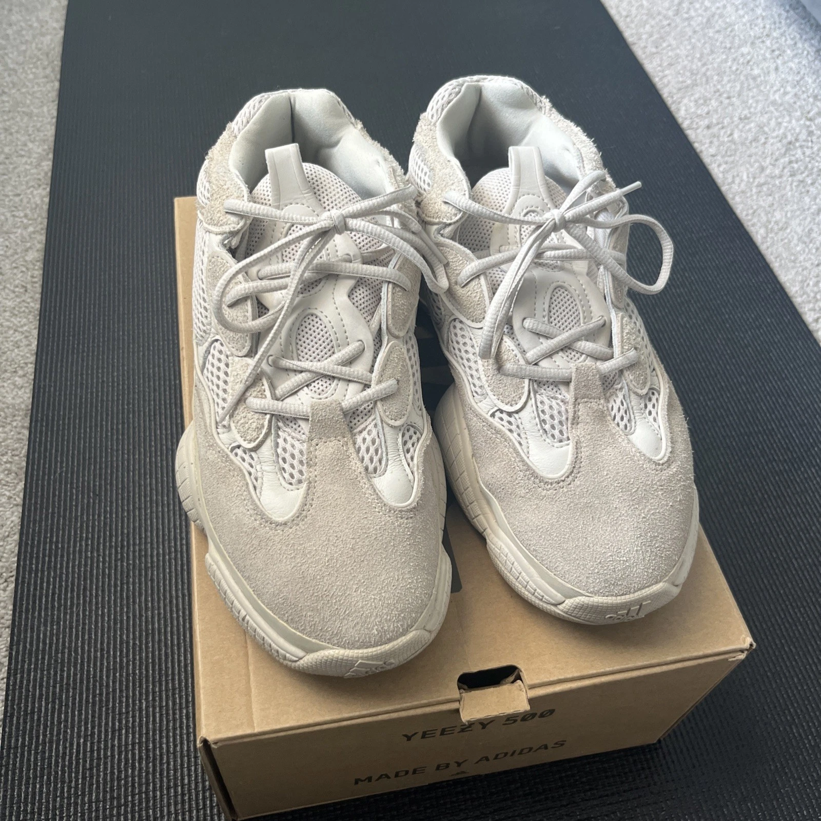 Taglia 10 5 Adidas Yeezy 500 Blush
