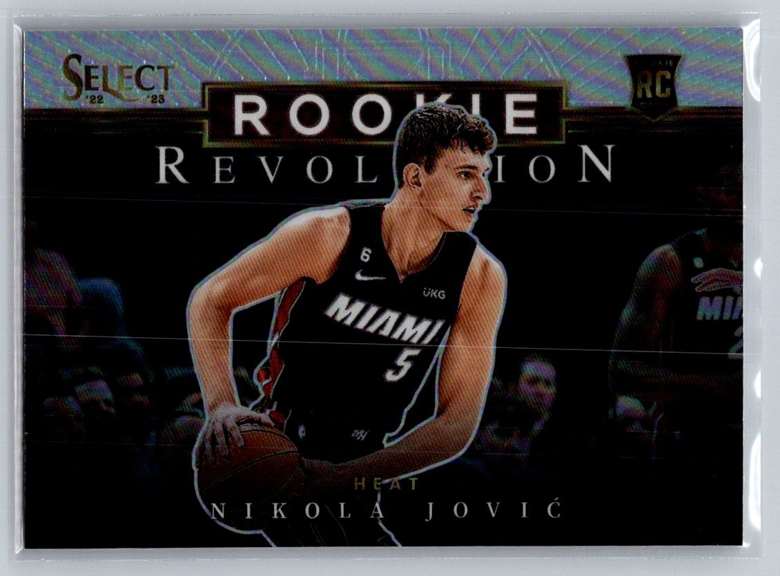2022 Panini Select Rookie Revolution Silver Prizm #2 Nikola Jovic