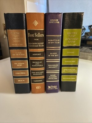 Lot of 4 Reader's Digest Select Editions Harback Books (4 Books in 1) 2913