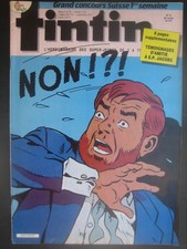 Journal Tintin français 1987 Hommage Jacobs Blake & Mortimer / TBE