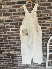 NOS VTG 70s Carhartt 7FB Full Back Painters Overall 40x30 Deadstock NWT USA Made