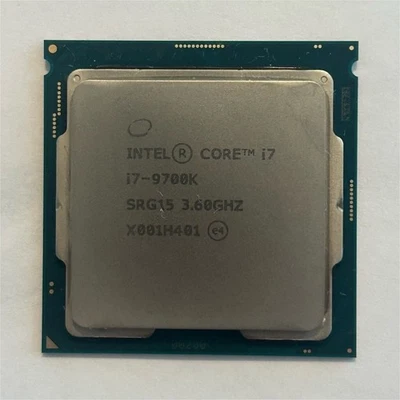 Intel Computer Processors Intel Core i7-9700K Processor Model for