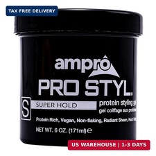 AmPro Pro Styl Styling Gel - Protects and Strengthens Your Strands - Non-Flaking