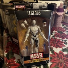 Marvel Legends Superior Iron Man     Hasbro Build-A-Figure Zabu Wave   New in Box