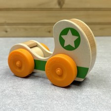 Melissa  Doug GO Tots Wooden Race Car Star Green 30748 Replacement Vehicle Toy