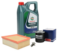 Ford Fiesta 1.0 Ecoboost Service Kit inc Genuine Castrol Oil