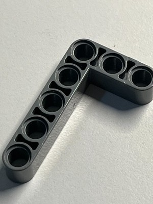 16 Stck. Lego Dark Bluish Gray Technic, Liftarm, Modified Bent Thick L-Sha 32526