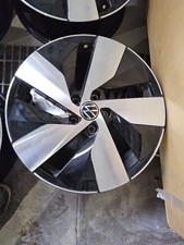 2022-2025 Volkswagen Taos Wheel Rim 18x7 5 Spoke Machined and Black Painted