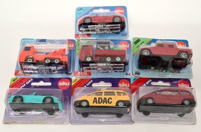 Siku 7X Cars + Trucks Porsche 911 Carrera, VW, Ford, Hummer etc Toy Cars 