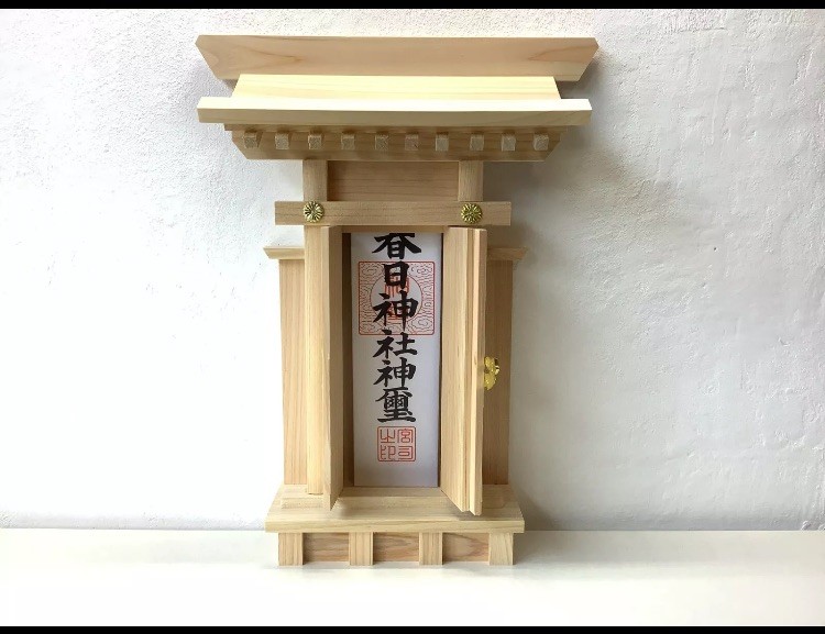 KAMIDANA household Shinto altar shelf miniature shrine Japanese Home ofuda set