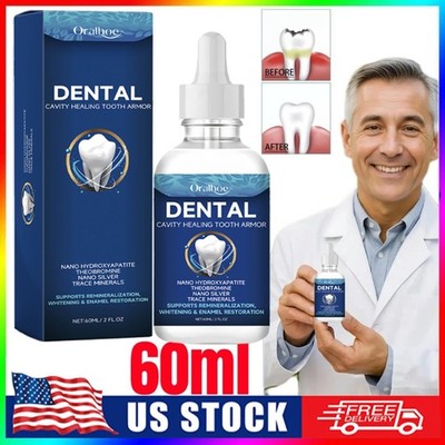 Dental Cavity Healing Tooth Armor Teeth Care Whitening Enamel Restoration 60ml