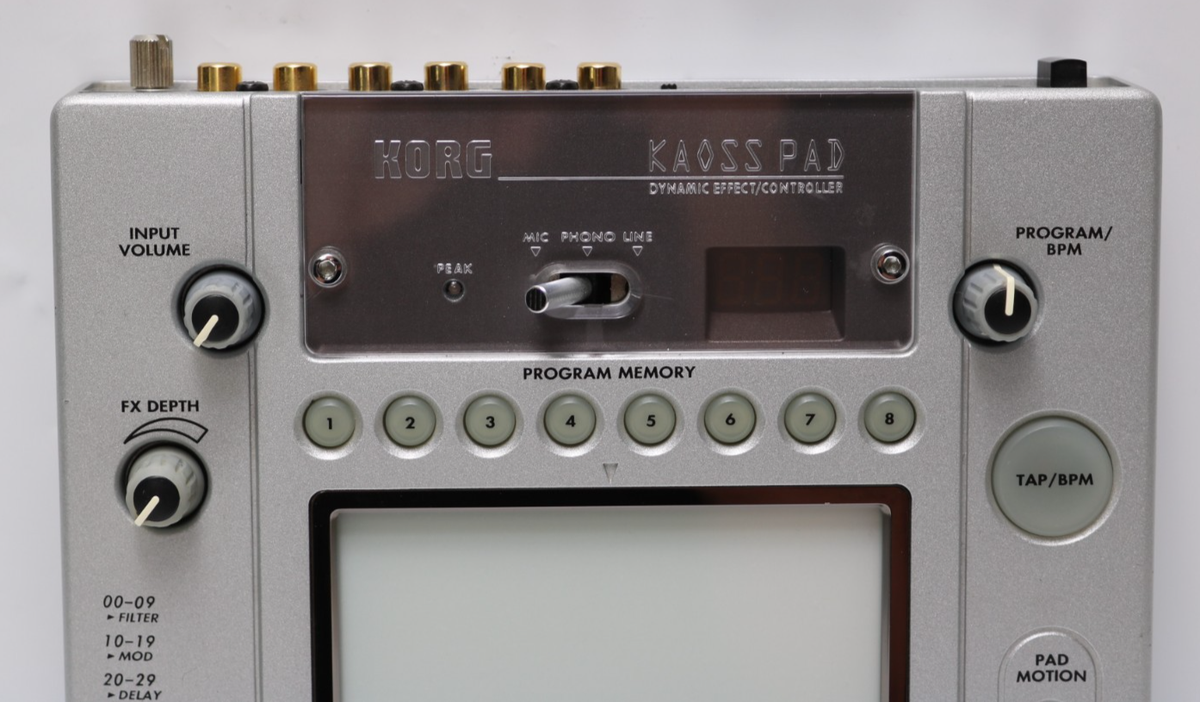 KORG KP2 KP-2 Kaoss Pad Dynamic Effects Controller Sampler w/AC