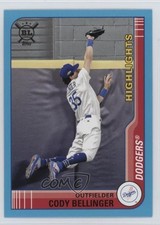2021 Topps Big League Highlights Electric Blue Cody Bellinger #297 0t2