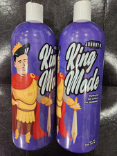 2 PACK JOHNNY B STYLING GEL KING MODE 32 OZ EA. 907 GR. EA. NO FLAKES MADE USA