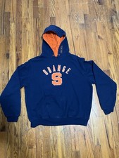 Vintage Syracuse University Orange, Navy Blue Hoodie Men  s Size XL