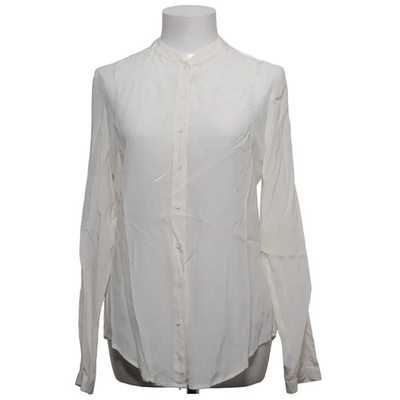 Custommade, Bluse, Größe: 38, Weiß, Elasthan/Polyester/Seide, Damen #BxE
