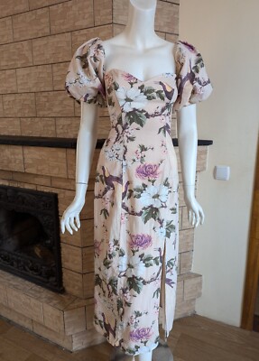 pastel colour midi dress Pastel Garden Midi Dress