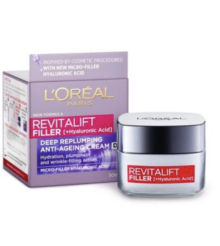 L'Oreal Paris Revitalift Filler Deep Replumping Anti-Ageing 50ml Day Cream