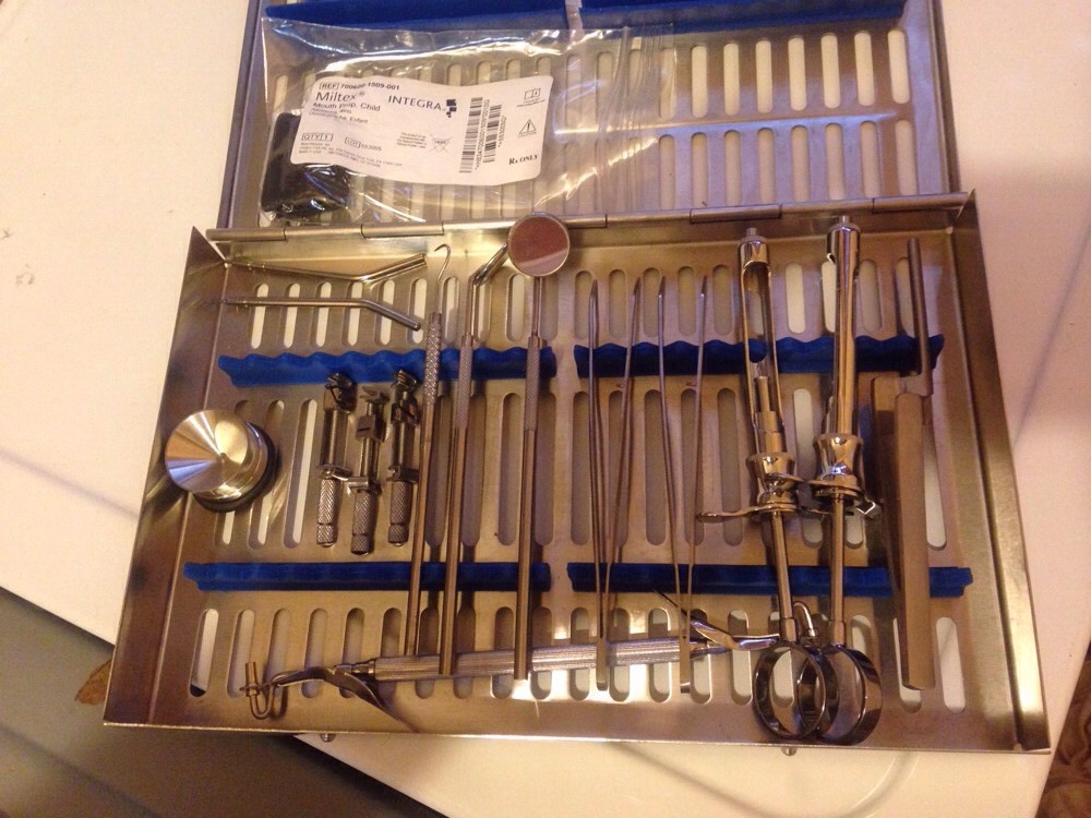 Dental Restorative Cassette With New Instruments Free Priority Shipping