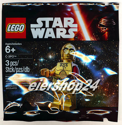 LEGO Polybag C3PO Star Wars Promo 5002948 limitierte Auflage neu & OVP!!!