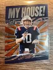 MAC JONES 2021 Clearly Donruss Football Clearly My House