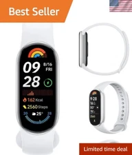 2024 Smart Band 9: 1.62" AMOLED Display, 50M Water Resistant, 150+ Workout Modes