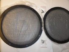 Pair 10 Inch Classic Beehive High Excursion Subwoofer Speaker Grills