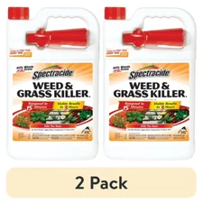 Weed Grass Killer 1 Gallon Ready-to-use Visible Results in 3 Hours, 2 Pack