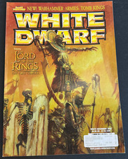 WHITE DWARF Magazine/Games Workshop DEC 2002 Warhammer/The Lord of The Rings