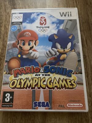 Mario & Sonic bei den Olympischen Spielen Nintendo Wii PAL KOMPLETT