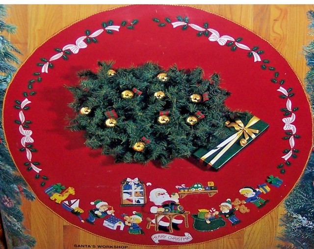 bucilla christmas tree skirt
