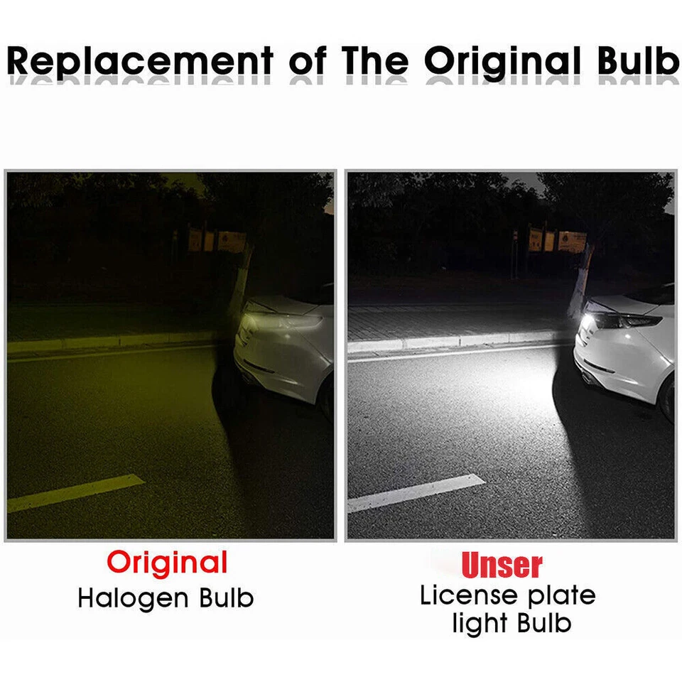 Led Kennzeichenbeleuchtung für Smart 450 451 Fortwo Cabrio Coupe BJ ab.2004-2014 - Bild 3 von 4