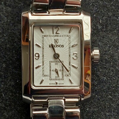 RELOJ KRONOS DE SEÑORA ACERO. SWISS MADE