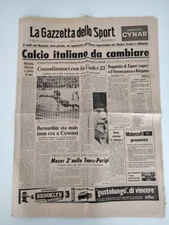 Gazzetta Dello Sport 30 September 1974 Italian football to change  