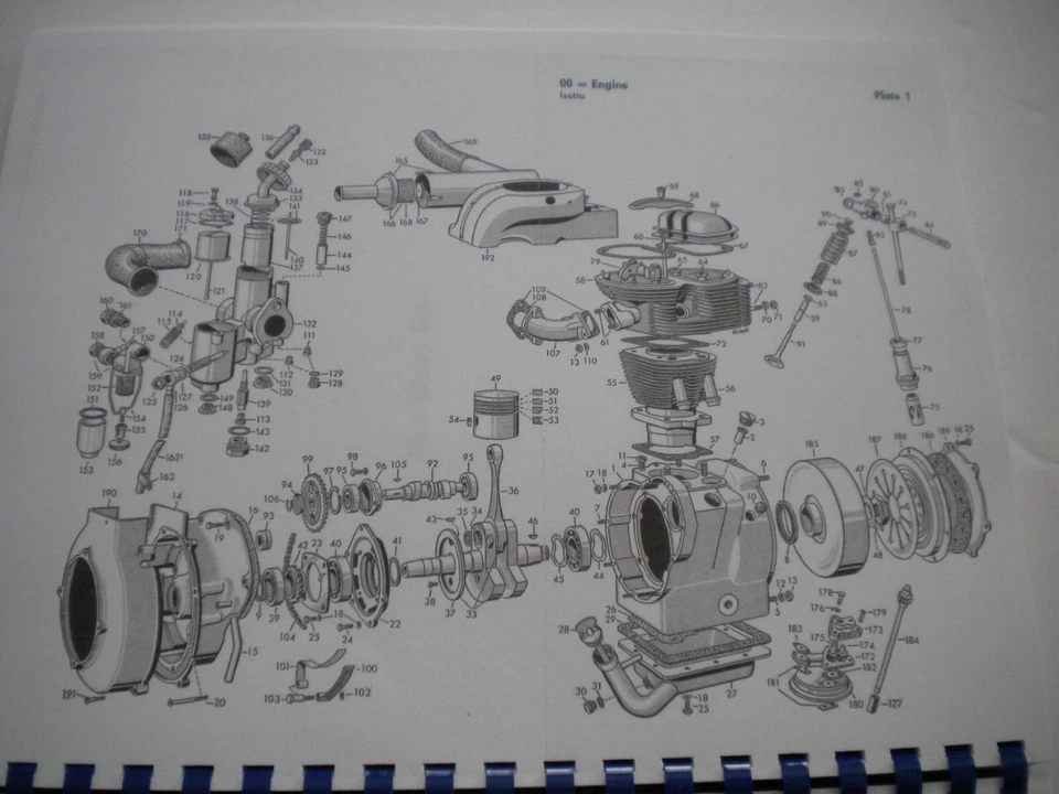 BMW Isetta 1961 manual de piezas automatizables - nuevo Foto 4 de 4