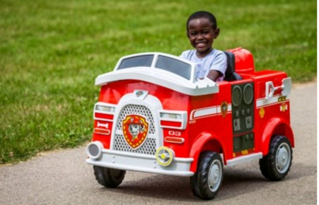 kids fire truck ride on